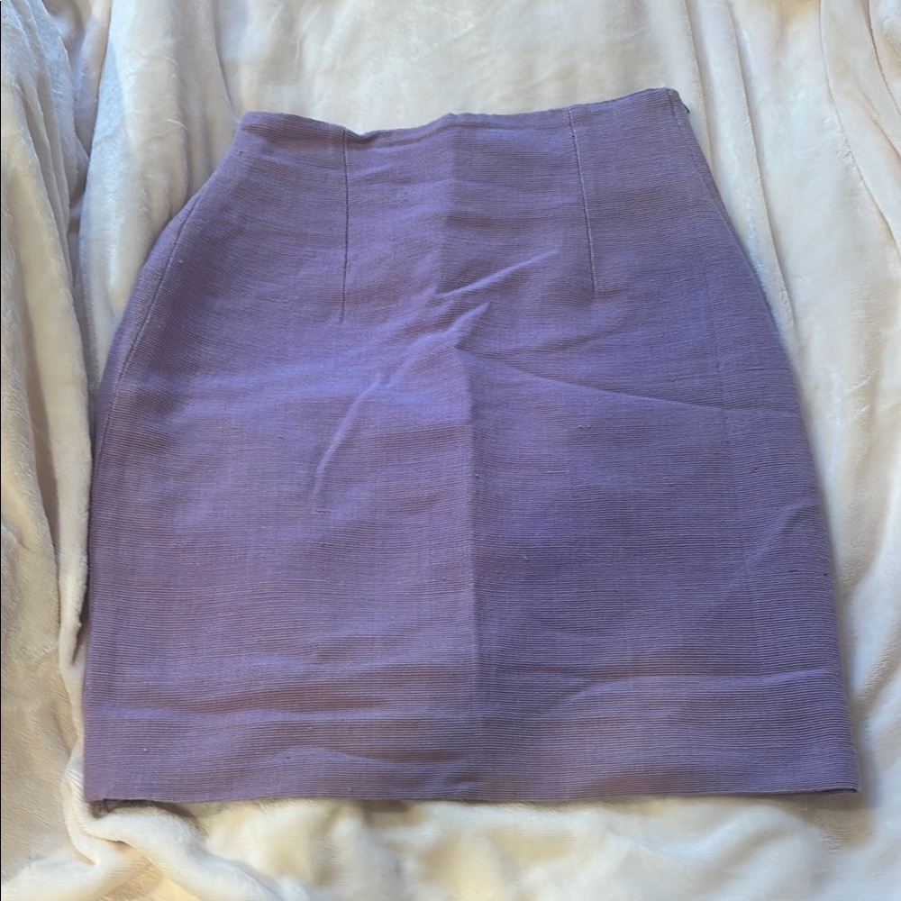 Elegant Purple Women's Skirt